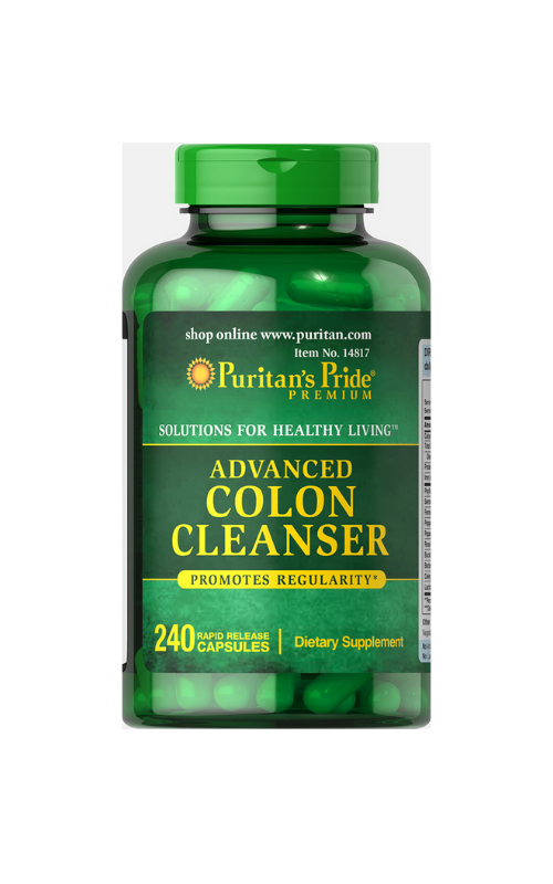 Puritan's Pride Advanced Colon Cleanser 240 Capsules